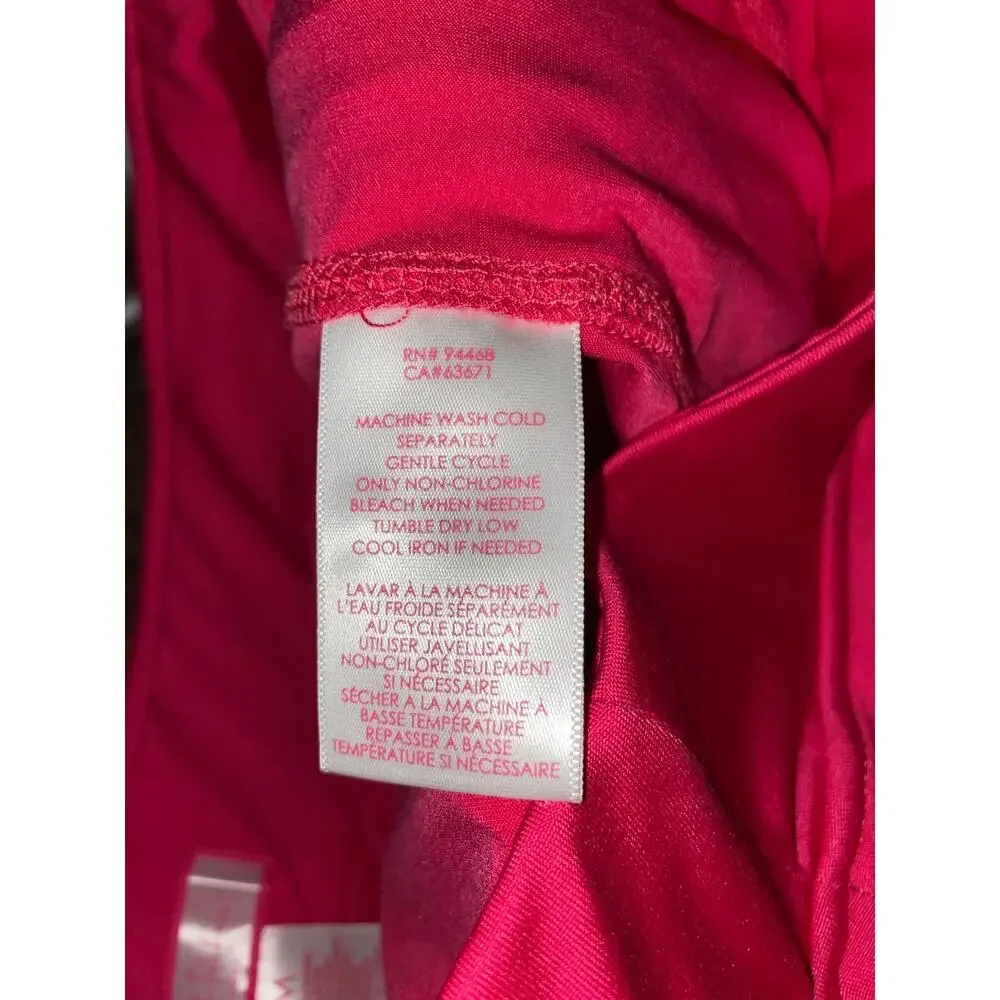 Stella Parker Sport Pink Golf Skort M Athletic Tennis Skirt Stretch Zip Pockets
